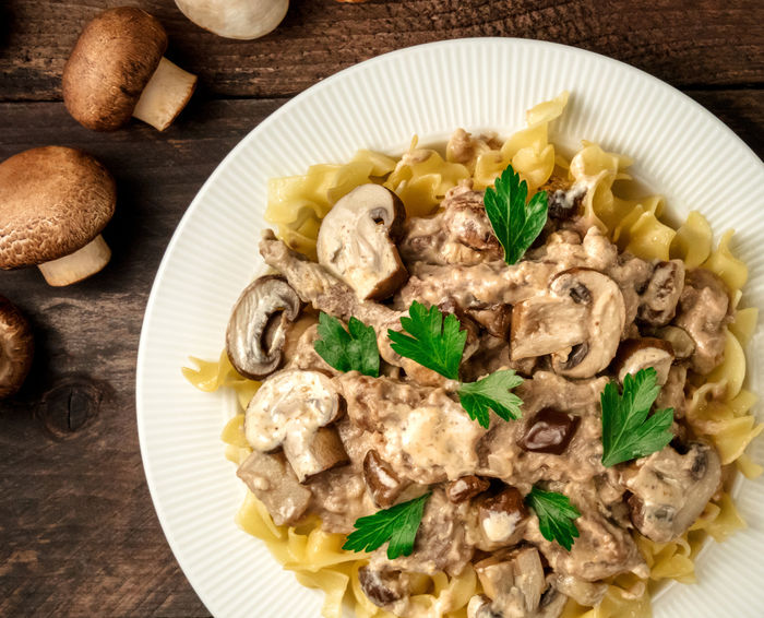 Crock-Pot Express Beef Stroganoff